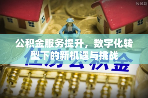 浚县公积金服务提升，数字化转型下的新机遇与挑战