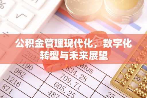 浚县公积金管理现代化，数字化转型与未来展望
