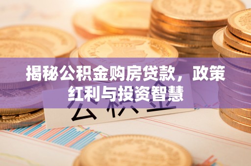浚县揭秘公积金购房贷款，政策红利与投资智慧