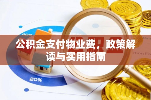 浚县公积金支付物业费，政策解读与实用指南